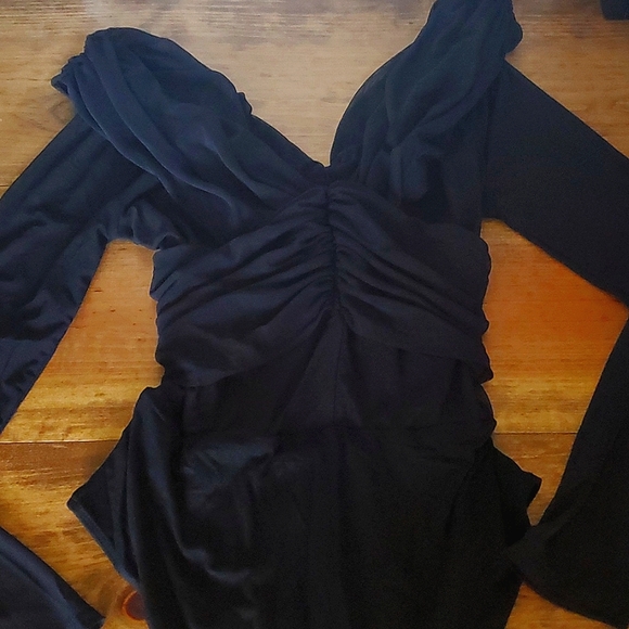 NWOT women mesh bodysuit - Picture 2 of 2